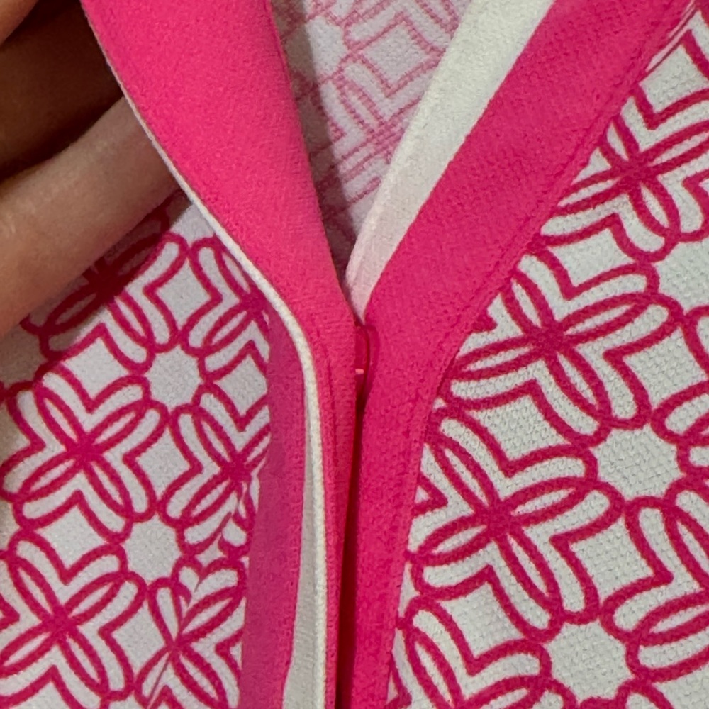 🌸 Brand New Lilly Pulitzer Pink & White Luxletic Jessamy Dress 🌸 Size M - Picture 6 of 16